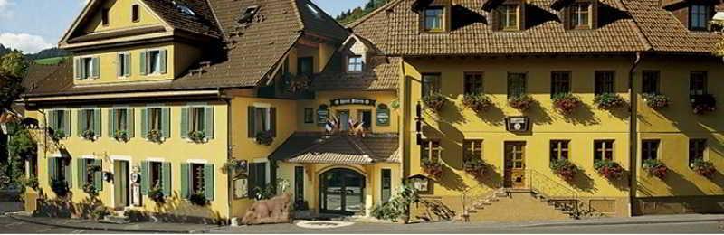 Baeren Hotell Oberharmersbach Exteriör bild