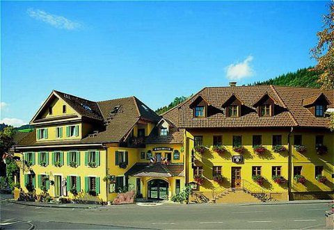 Baeren Hotell Oberharmersbach Exteriör bild